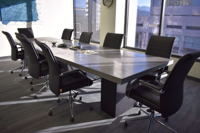 Concrete Conference Tables Near Me-Palm Beach Custom Concrete Contractors