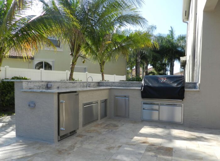 Concrete Summer Kitchens Near Me-Palm Beach Custom Concrete Contractors