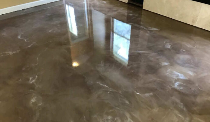 Metallic Epoxy Near Me-Palm Beach Custom Concrete Contractors