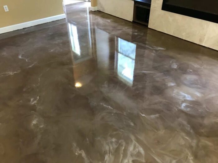 Metallic Epoxy WPB-Palm Beach Custom Concrete Contractors