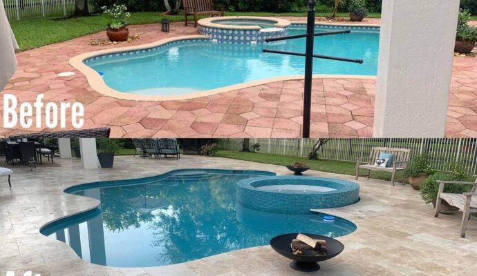 Pool Deck Resurfacing Near Me-Palm Beach Custom Concrete Contractors